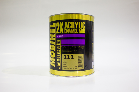 111 1 Ltr 2K Acrylic Enamel Mix ( 2k Topcoat )