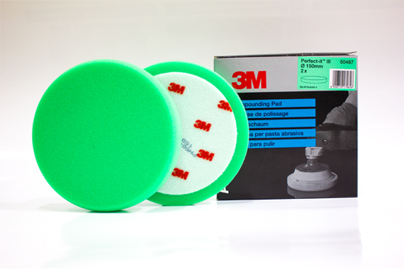 5048715.4 x 15.4 x 6.2 cm 3M Perfect-it III Compounding Pad for Fast Cut and Compound